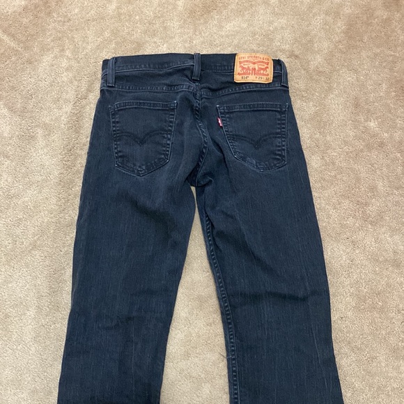 Levi’s 514 W29 L32 Black Denim Jeans - Picture 11 of 15
